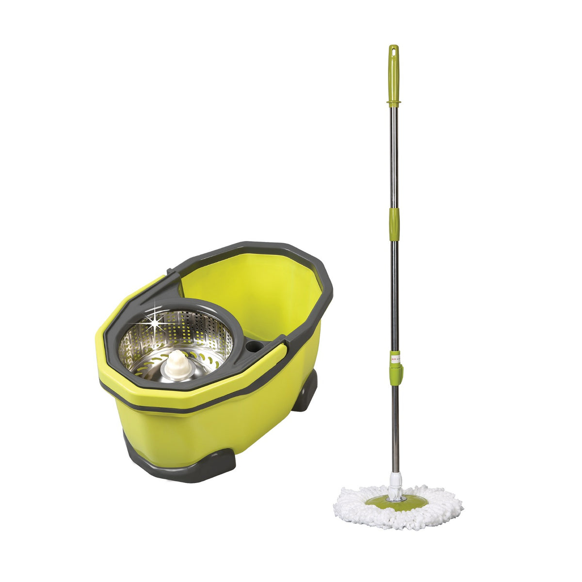 Cheap as Chips - The new deluxe spin mop! Get your hands