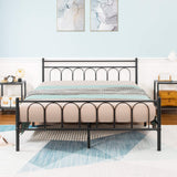 ARCH FULL METAL BED FRAME #ARCH-FULL-BK-XH-AN