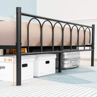 ARCH FULL METAL BED FRAME #ARCH-FULL-BK-XH-AN