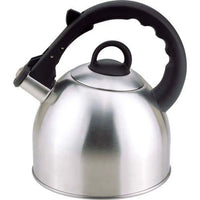 2.5-Quart Brushed Stainless Steel Whistling Tea Kettle