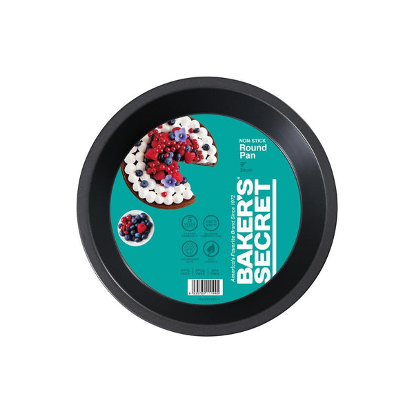Baker's Secret Essential Line Round Cake Pan - 9 Inch # BS10204 In Stock