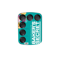 Baker's Secret Essential Line 12 cup muffin pan:14.4in x 10.5in x 1.3in - #BS10213