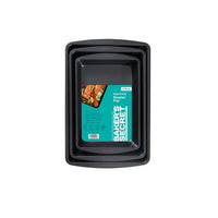 Baker's Secret Essential Line 3pcs roster set 0.5mm/Exterior :S:14.5in x 9.4in x 2in Exterior :M:16.5in x 11.2in x 2.2in Exterior :L:18.5in x 12.4in x 2.2in- #BS10239