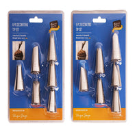 Icing Nozzle 6 Pcs SET Assorted Packing Size: 1.5*1 Inch - #BS40514