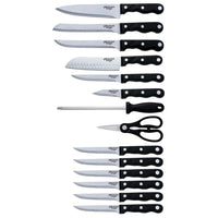 Gourmet Edge - 15 Piece Knife Set #70-8015