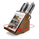 Gourmet Edge - 10 Piece Swival Knife Set with Block #98810