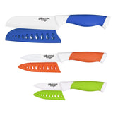 Gourmet Edge - 6-PIECE CERAMIC KNIFE SET-#WM049W